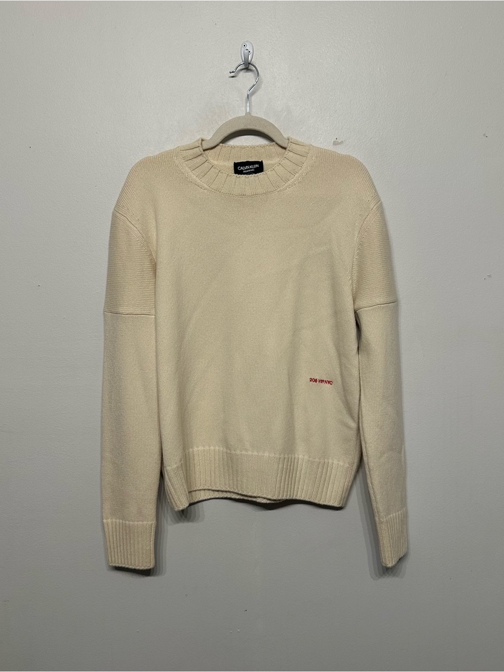 Calvin Klein 205W39NYC Cashmere Crewneck Sweater Small